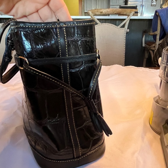 Dooney and Burke Crocodile Tote - Picture 2 of 4